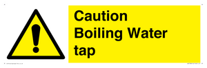 Caution Boiling Water Tap
